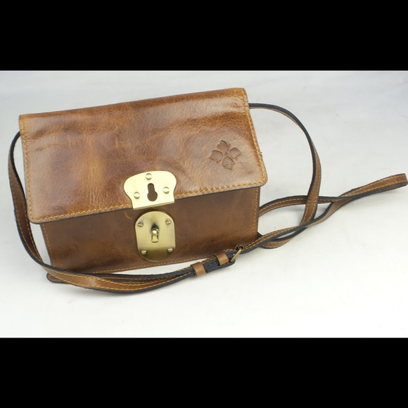 Patricia Nash Flap Crossbody Laval Brown - Picture 1 of 4